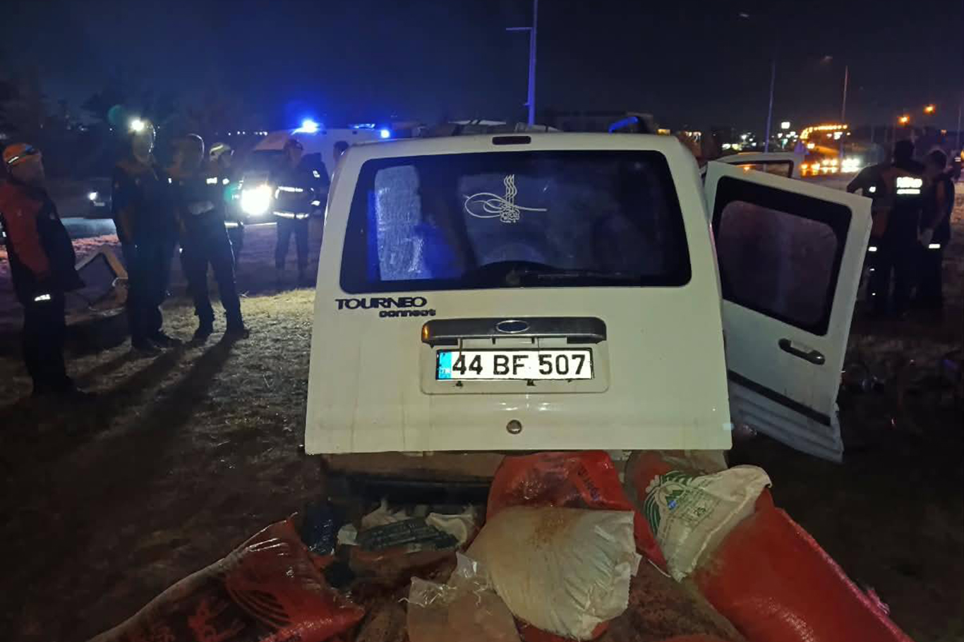 Malatya'da feci kaza: 2 ölü, 3 yaralı