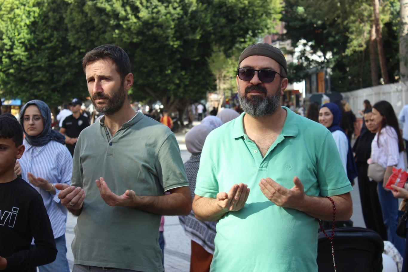 Tarsus'ta Filistin'e destek yürüyüşü düzenlendi