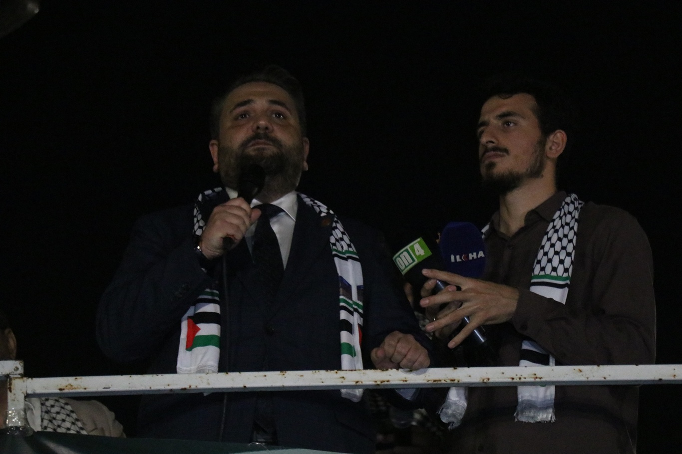 Aksa Tufanı'nın 3'üncü yıl dönümünde Peygamber Sevdalıları ve AGD'den ortak yürüyüş