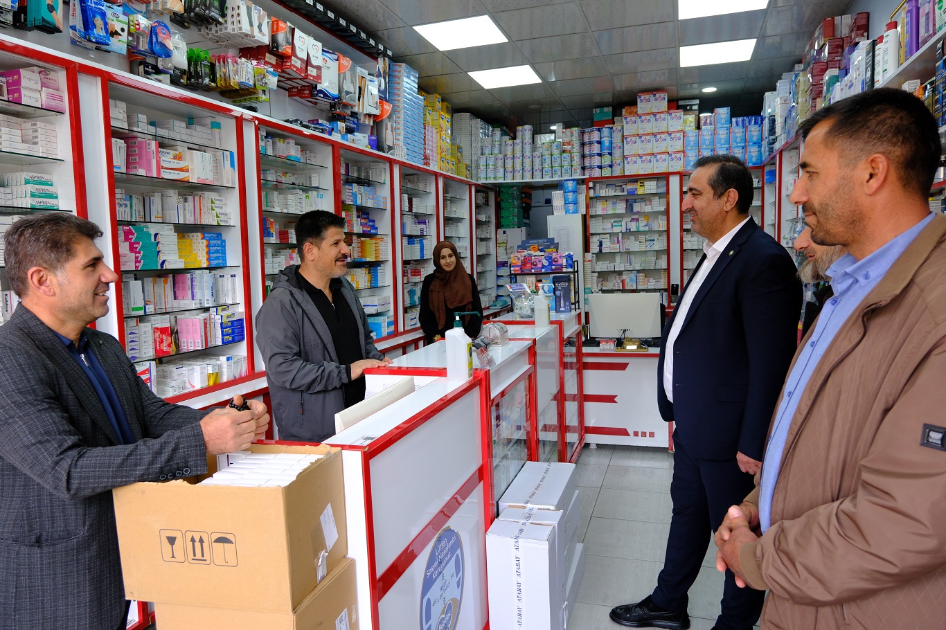Parlamenterê HUDA PARê Ramanli li Şemzînanê bi gel re hat cem hev