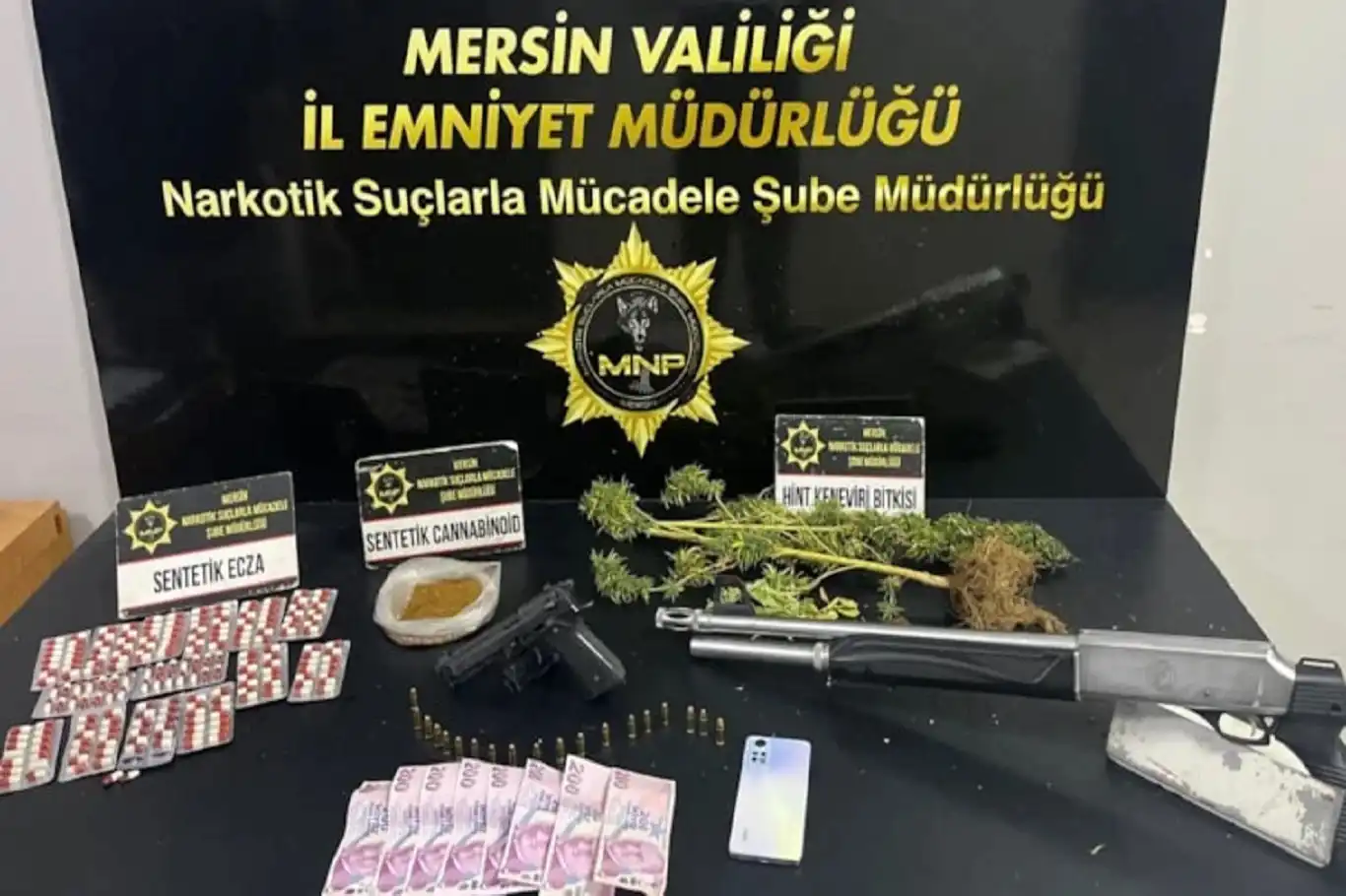 Mersin'de uyuşturucu operasyonu: 6 tutuklama