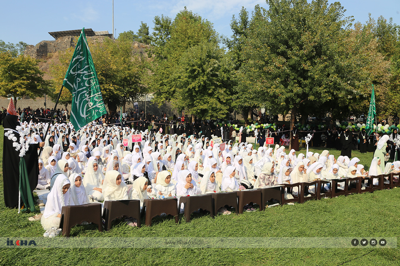 Hundreds of girls attend hijab ceremony organized by Prophet Lovers in Diyarbakır