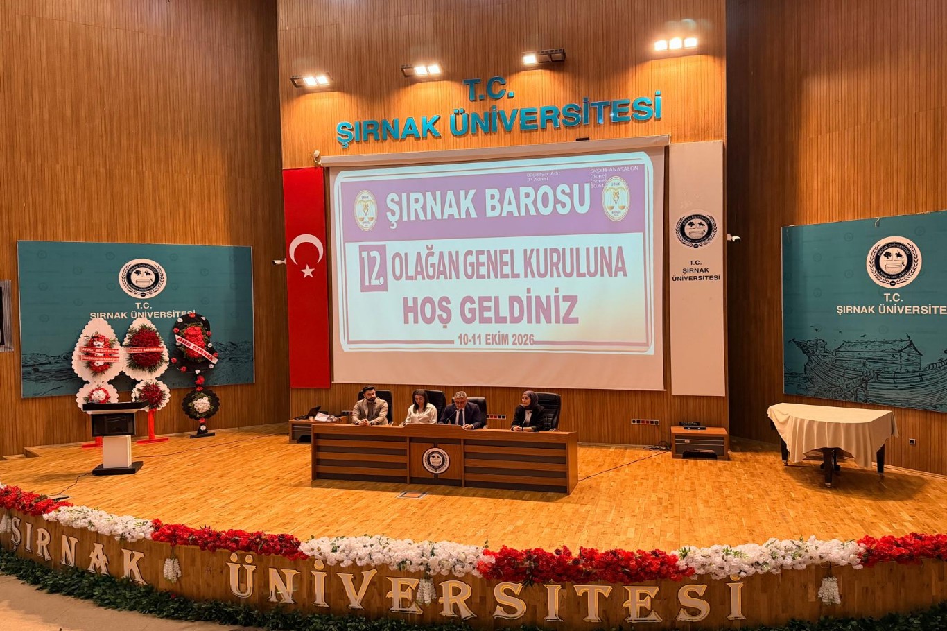 Şırnak'ta Baro başkanlığına Av. Metin Tatar seçildi