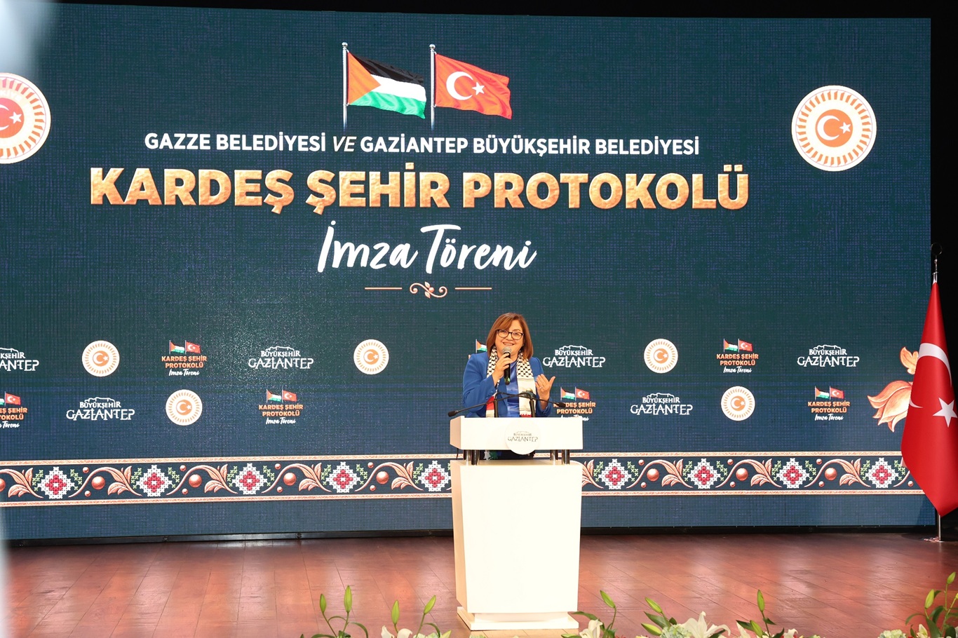 Gaziantep Büyükşehir Belediye Başkanı Fatma Şahin