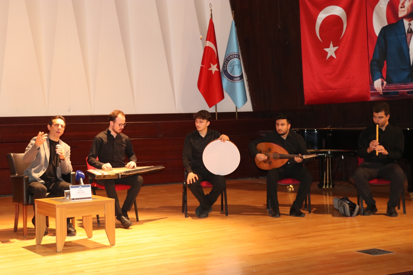 Prof. Dr. Fatih Koca Dini musikimizin temelleri Kudüs’te atıldı