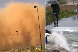 Sıcaklıklar sert düşecek, sağanak yurt genelinde etkili olacak 