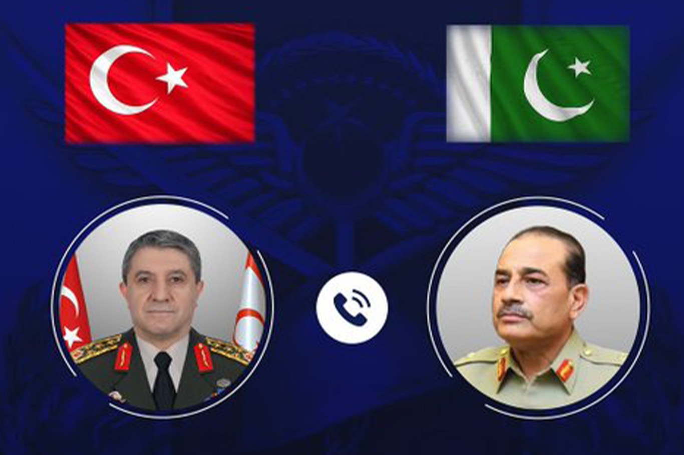 Turkish, Pakistani military chiefs discuss bilateral ties and regional issues