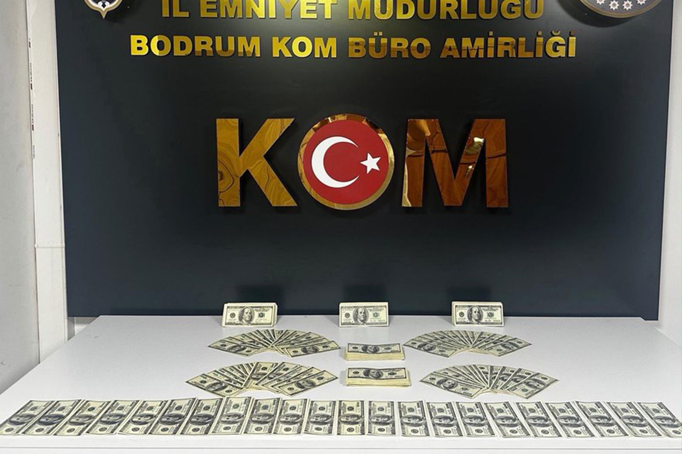 Muğla’da 46 bin 200 sahte dolar ele geçirildi: Bir şüpheli tutuklandı
