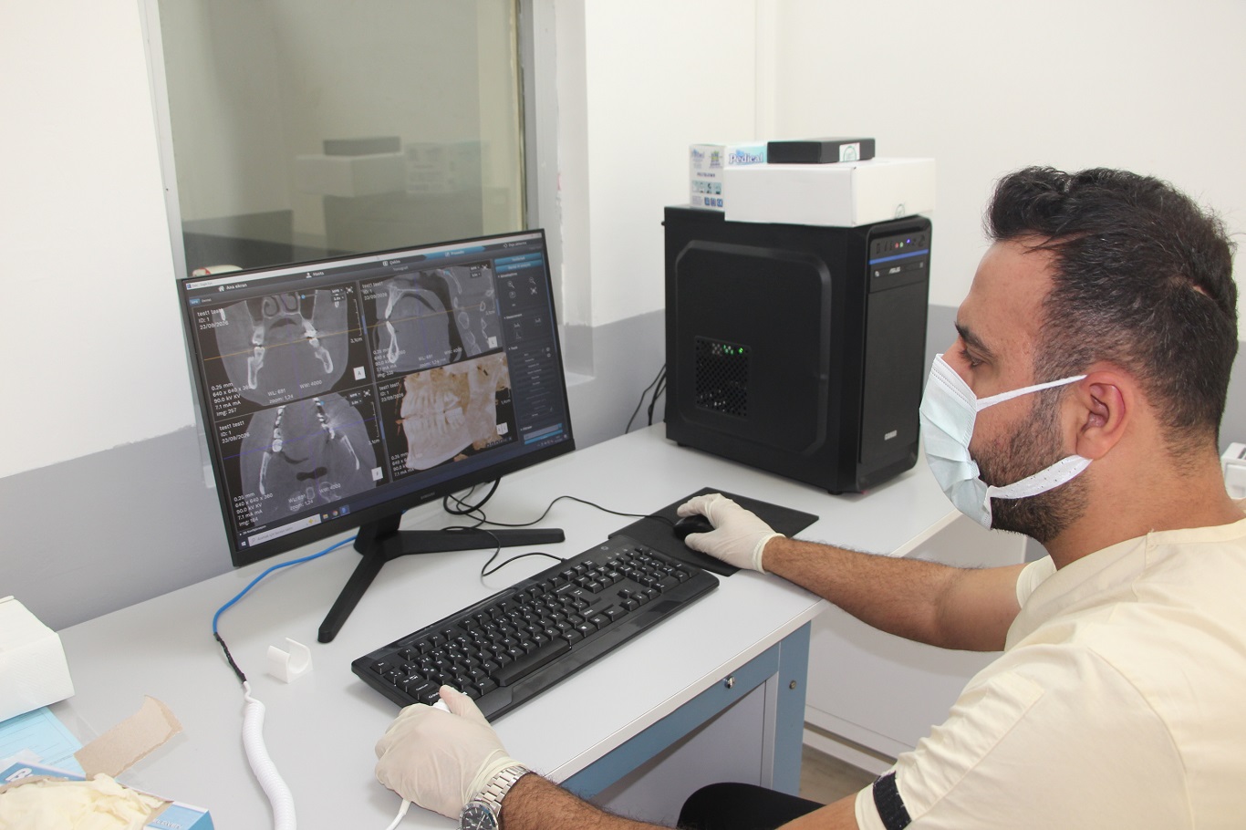 Mardin'de bir ilk: Üç boyutlu dental tomografi cihazı hizmete sunuldu