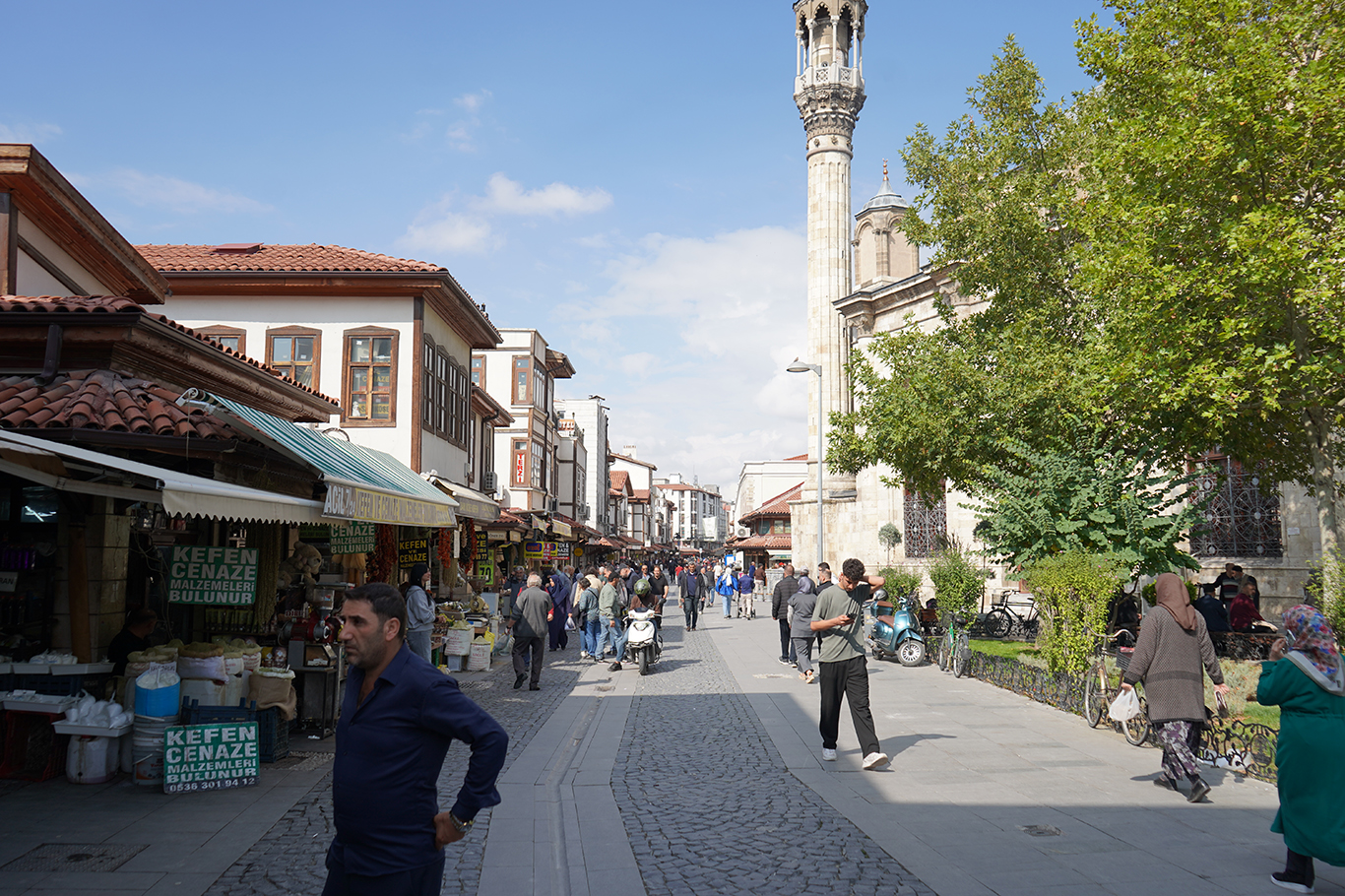 Konya bedesten çarşısında 1940’lı yıllardan günümüze uzanan esnaflık geleneği