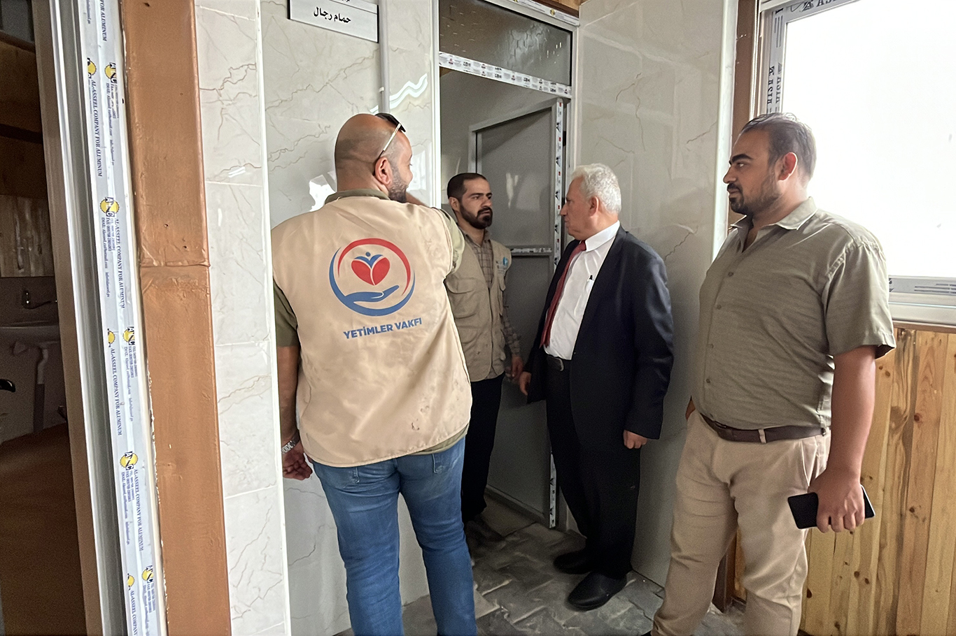 Yetimler Vakfı, Gazze'de Al Cela Sahra Hastanesi için çalışmalarını sürdürüyor