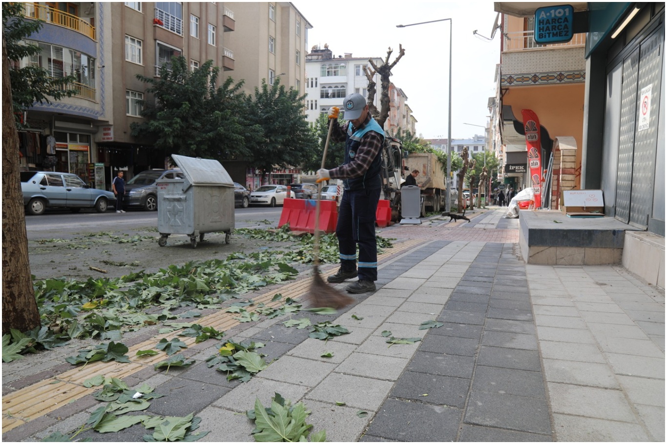 Battalgazi’de cadde, sokak ve ortak alanlarda temizlik çalışması