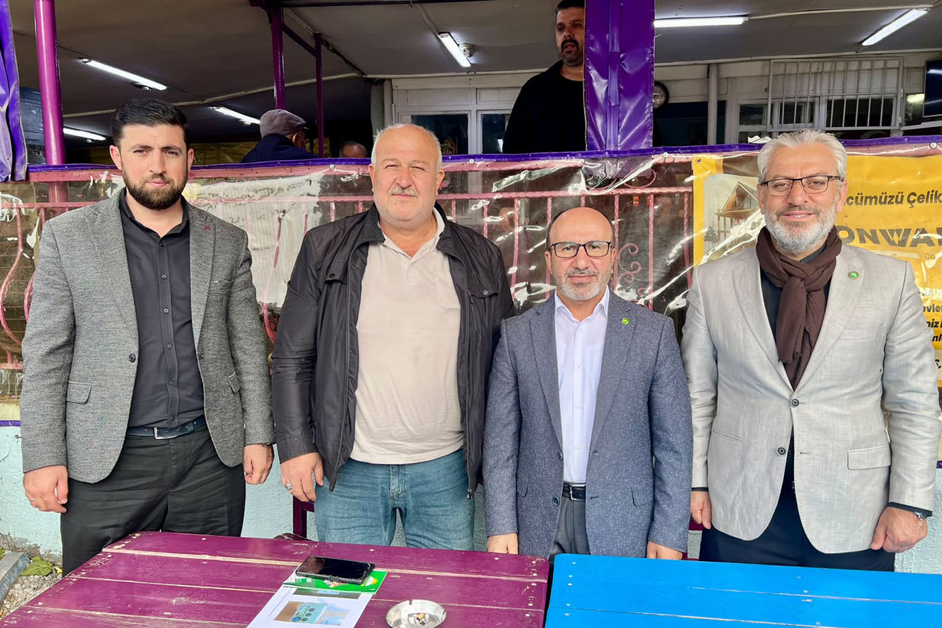 HÜDA PAR İzmir İl Yönetiminden Buca’daki muhtarlara ziyaret