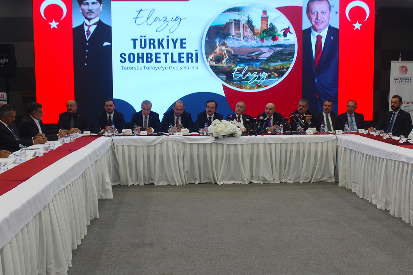 Elazığ’da Terörsüz Türkiye süreci konuşuldu Milli birlik güçlendirilmeli
