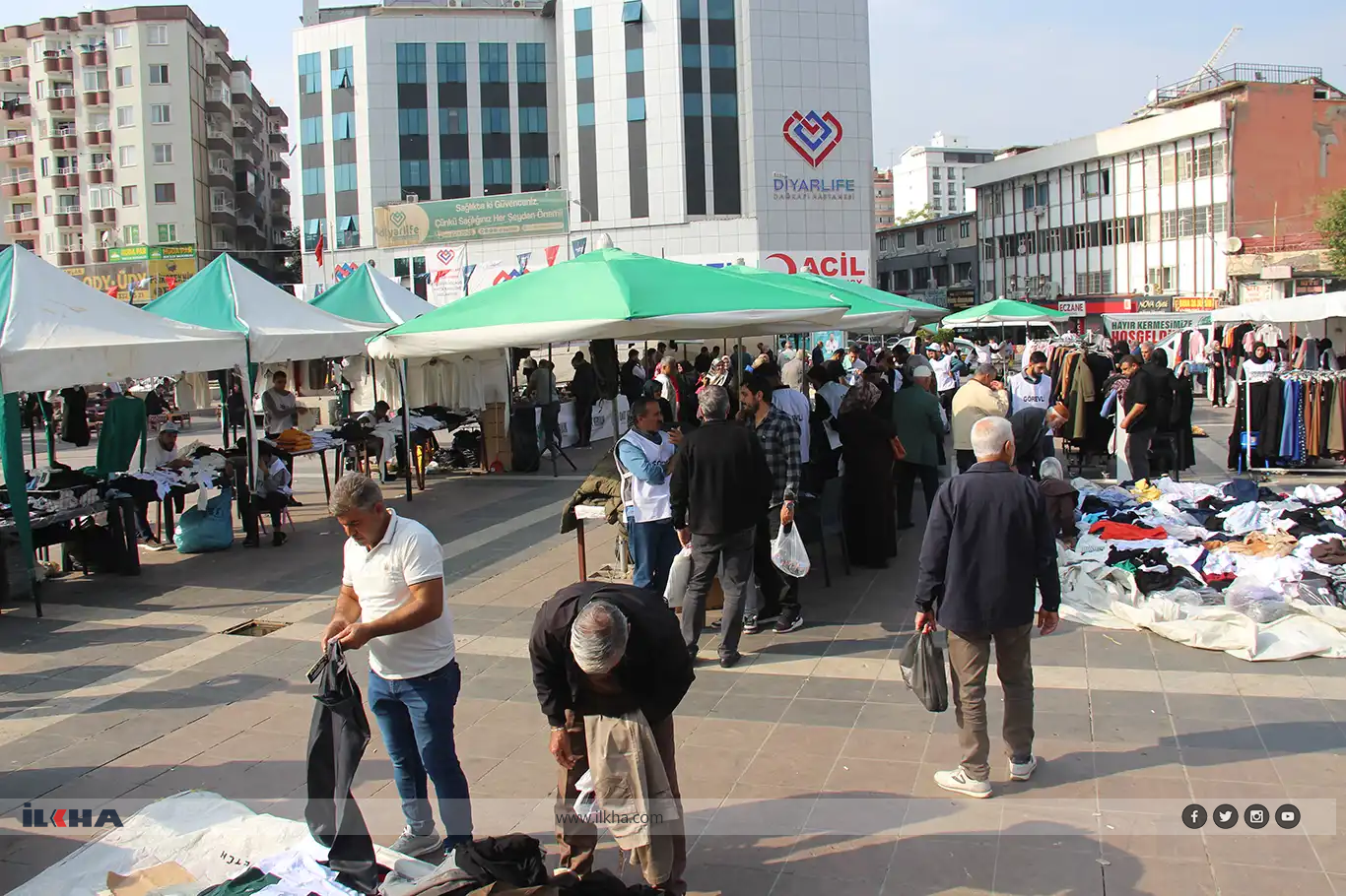 Kermesa Karwana Hêvîyê ya li Dîyarbekirê berdewam dike