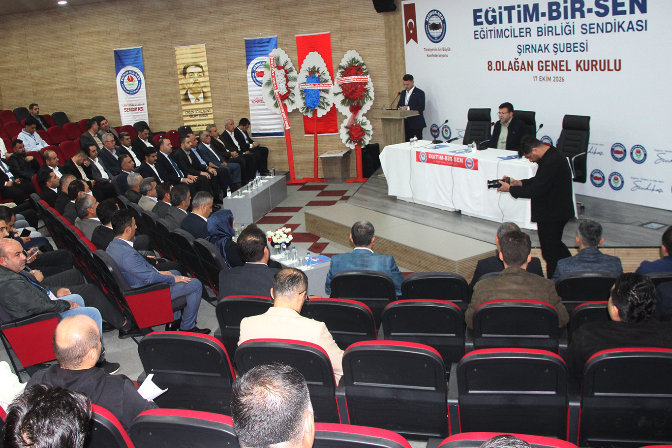 EĞİTİM-BİR-SEN ŞIRNAK’TA ABDULLAH ÇATI GÜVEN TAZELEDİ