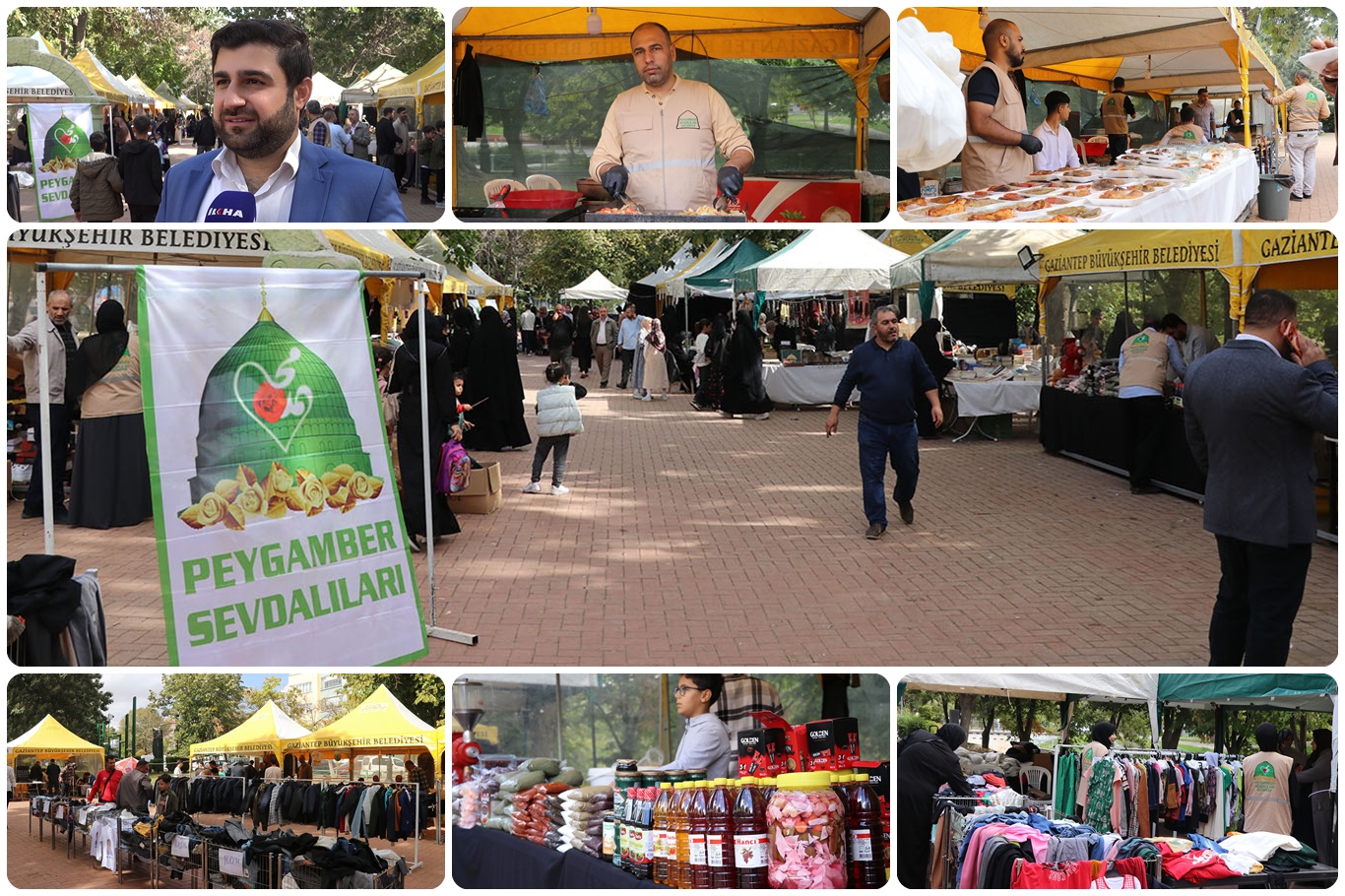 Gaziantep Peygamber Sevdalıları hayır kermesiyle gönüllere dokunuyor
