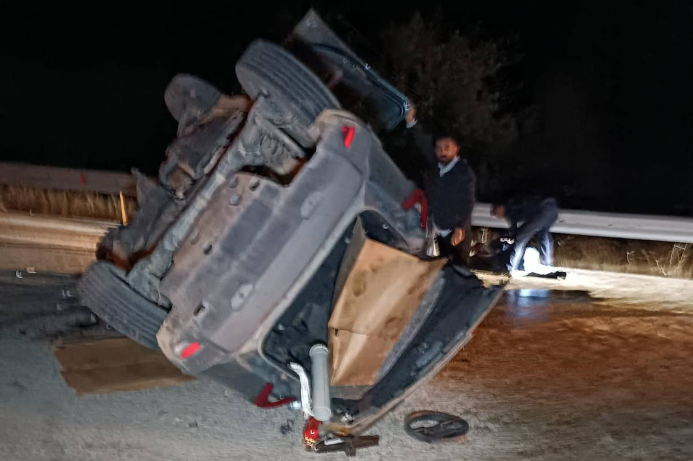 Malatya'da cip ile beton mikseri çarpıştı: 3 yaralı