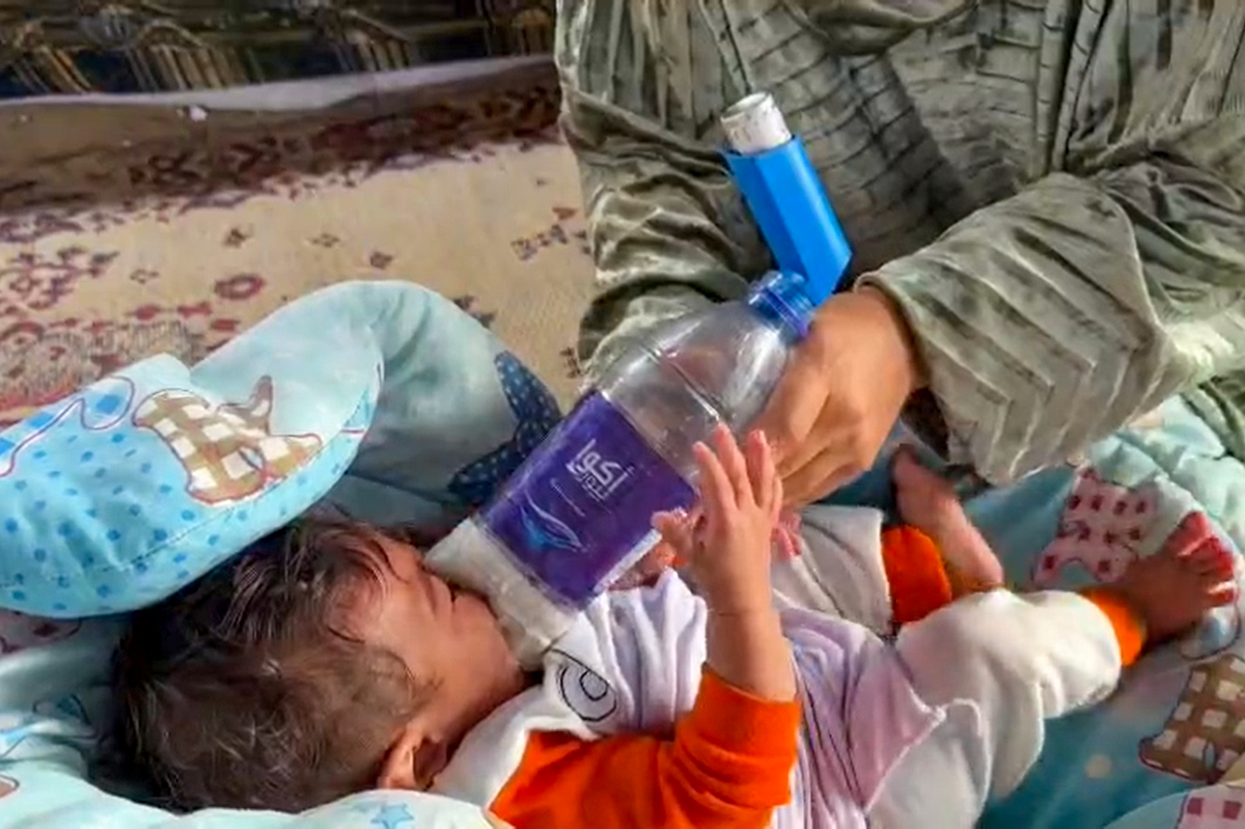 Weqfa Êtîman li Xezzeyê ji bo pitikan kampanyaya mamayê da destpêkirin