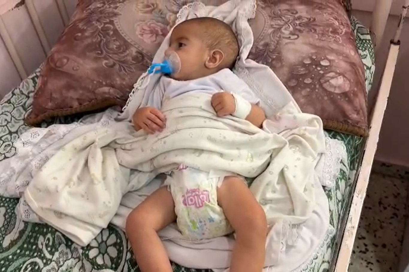 Weqfa Êtîman li Xezzeyê ji bo pitikan kampanyaya mamayê da destpêkirin