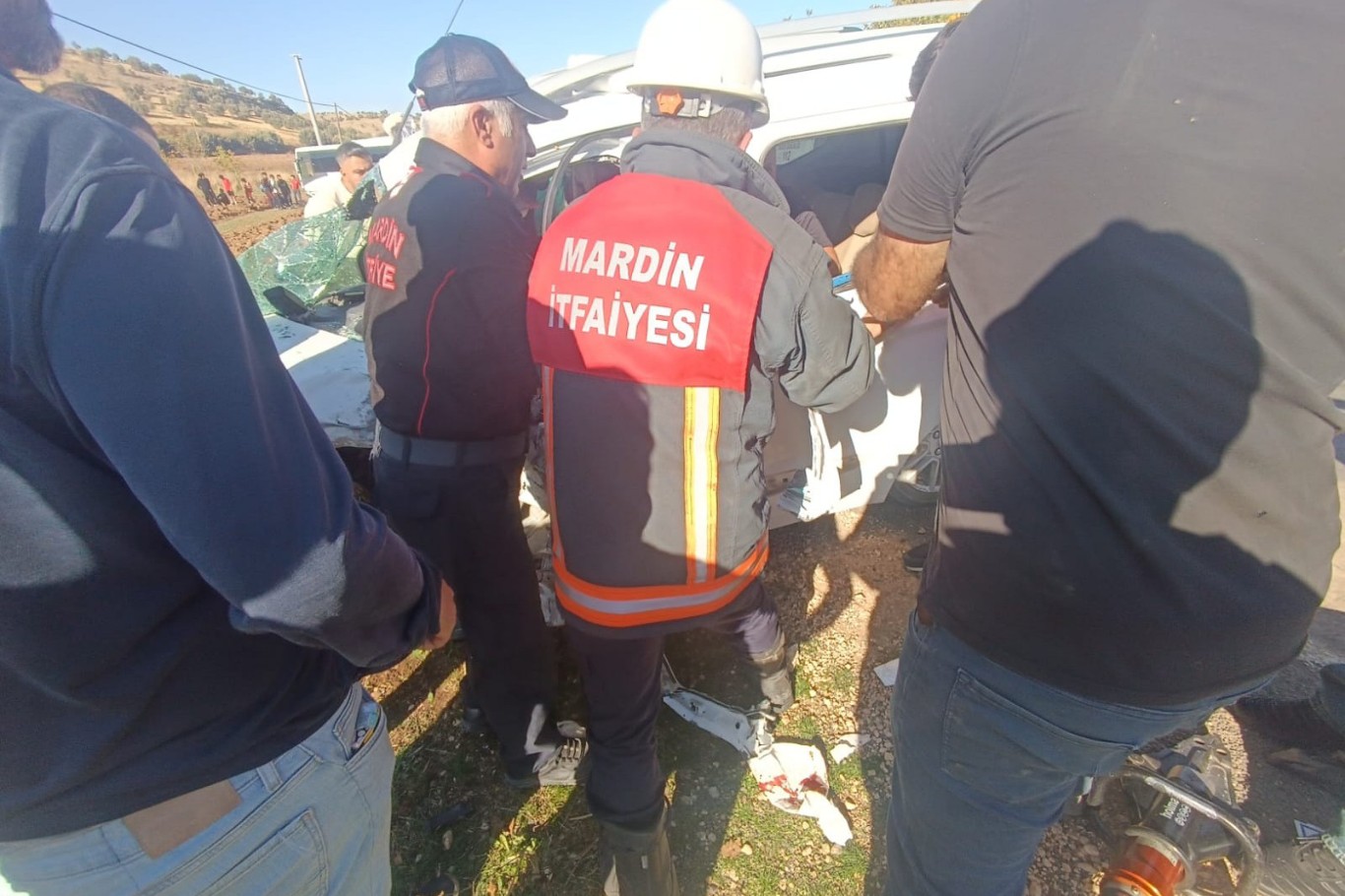 Li Mêrdînê qezaya trafîkê: 4 birîndar