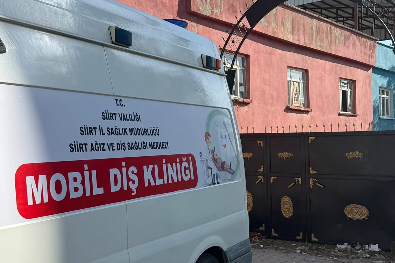 Siirt’te mobil diş sağlığı hizmeti Tuzkuyusu Köyü’ne ulaştı