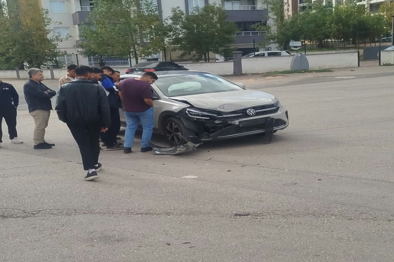 Gaziantep'te iki araç çarpıştı: Bir yaralı