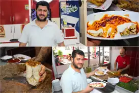 Mersin'in yöresel lezzeti tantuni, ustalıkla sofralara taşınıyor