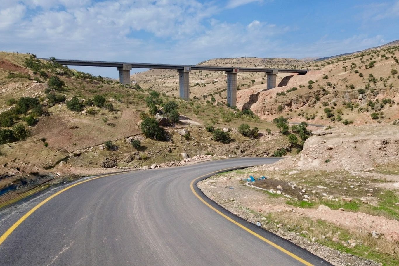 Siirt’te 17 kilometrelik grup yolu asfaltlandı
