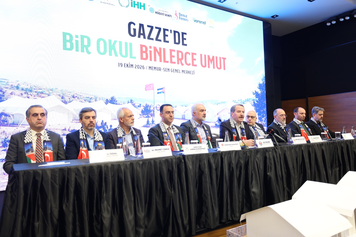 “Gazze’de Bir Okul Binlerce Umut”  projesinin tanıtımı gerçekleştirildi