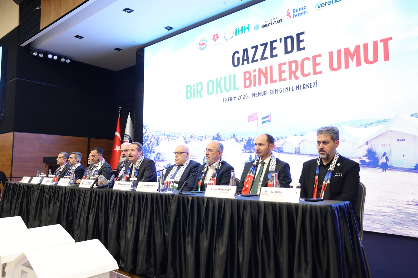 “Gazze’de Bir Okul Binlerce Umut”  projesinin tanıtımı gerçekleştirildi