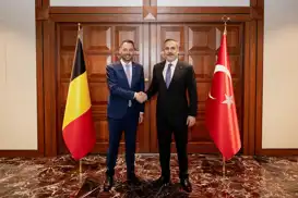 Turkish Foreign Minister Fidan meets Belgian counterpart in Brussels