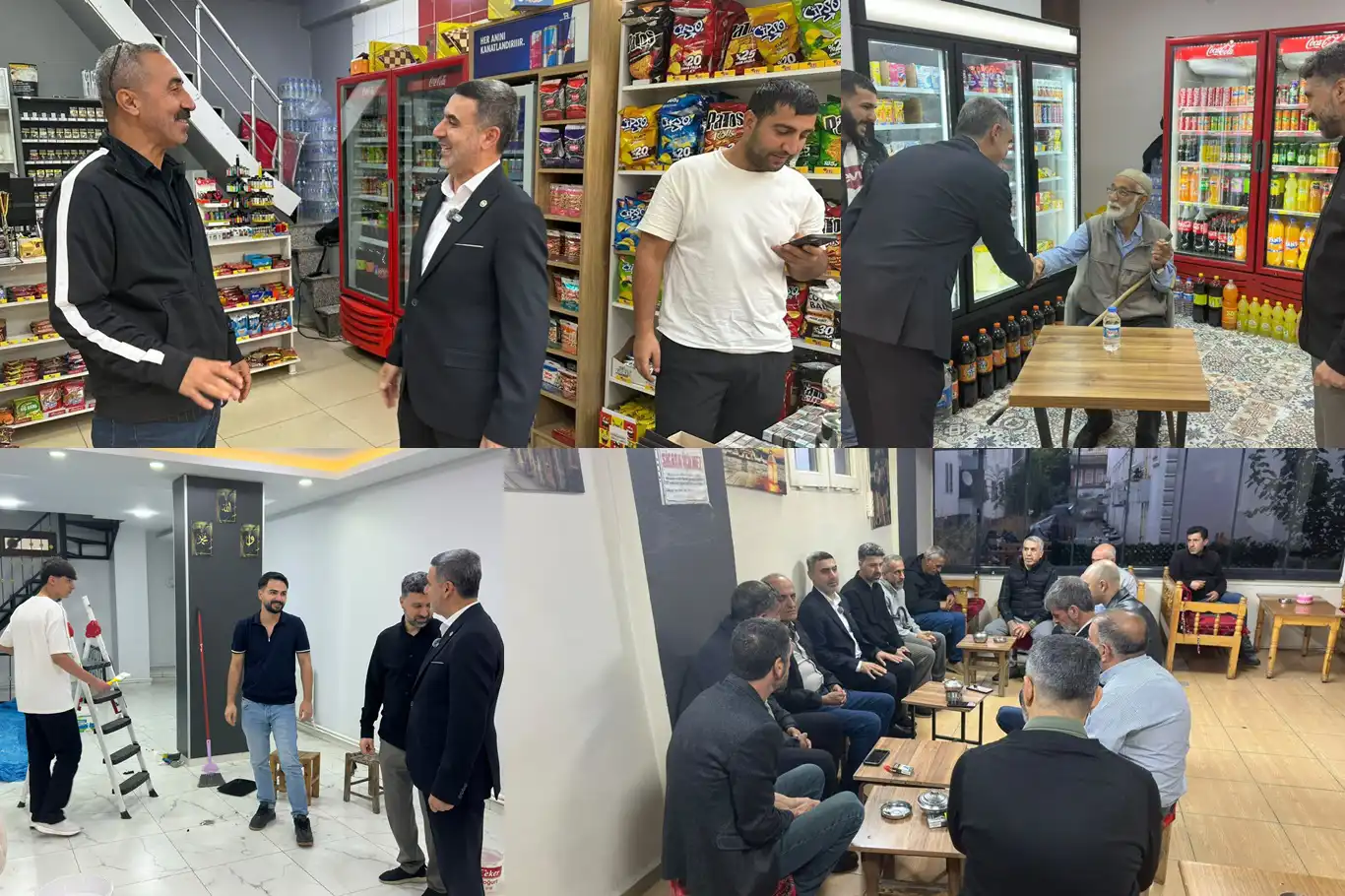 HÜDA PAR Bingöl İl Başkanlığı’ndan esnaf ziyareti