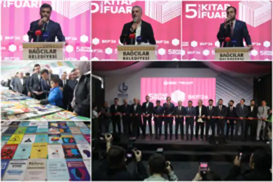 5'inci Bağcılar Kitap Fuarı açıldı