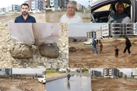 Batman'da yağmur sonrası yollar çamura döndü: Mahalle sakinleri altyapı bekliyor