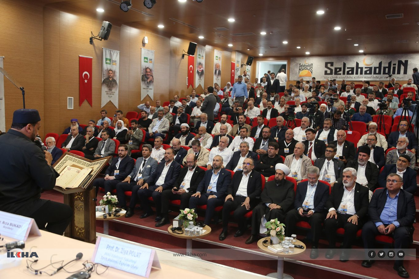HÜDA PAR hosts international panel on Jerusalem, Al-Aqsa and Gaza in Şanlıurfa