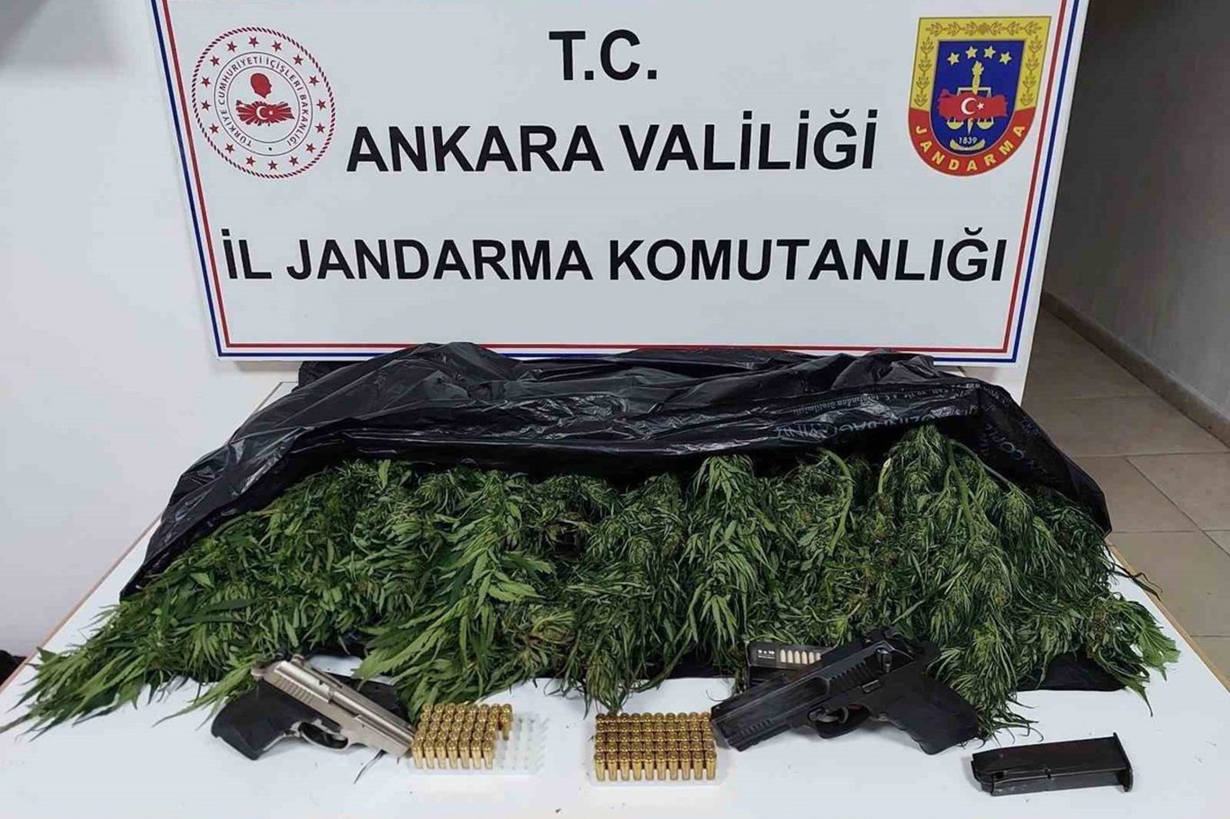 Ankara'da 2 kilo 600 gram skunk ele geçirildi: 1 gözaltı