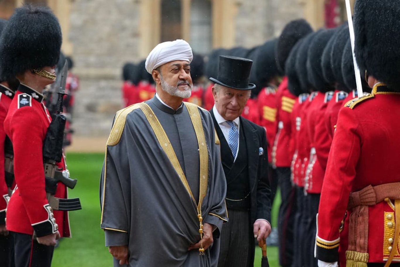 Oman's Sultan begins landmark state visit to UK after 44 years
