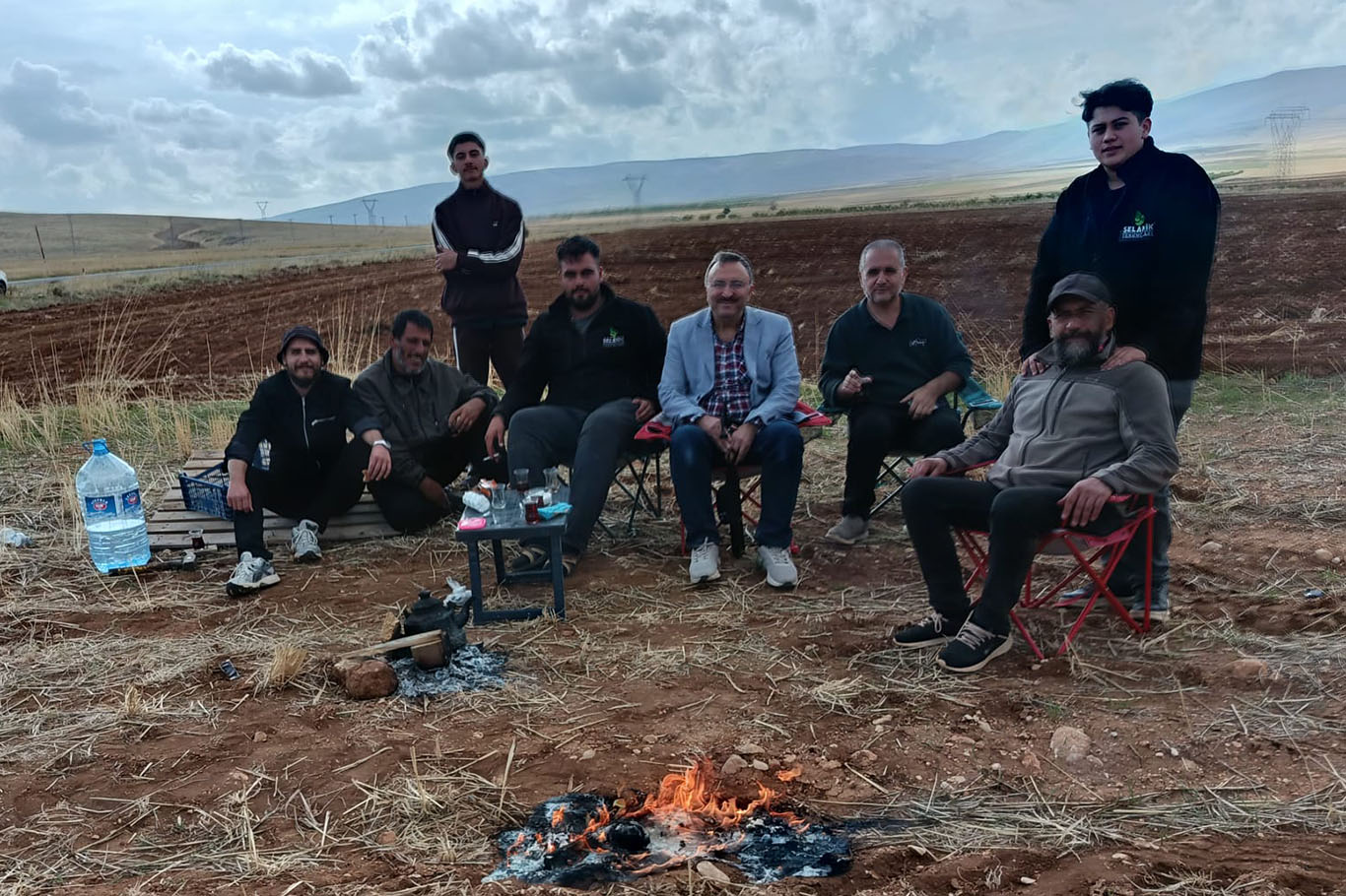 2027 yılında hasadı yapılacak buğdayın ekimine başlandı