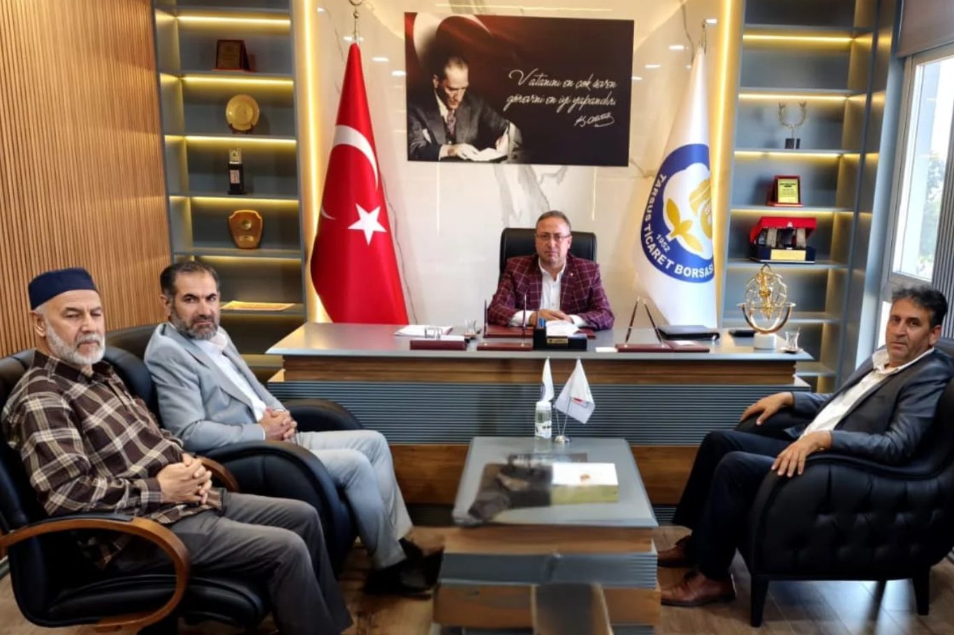 HÜDA PAR'dan Tarsus Ticaret Borsası'na ziyaret