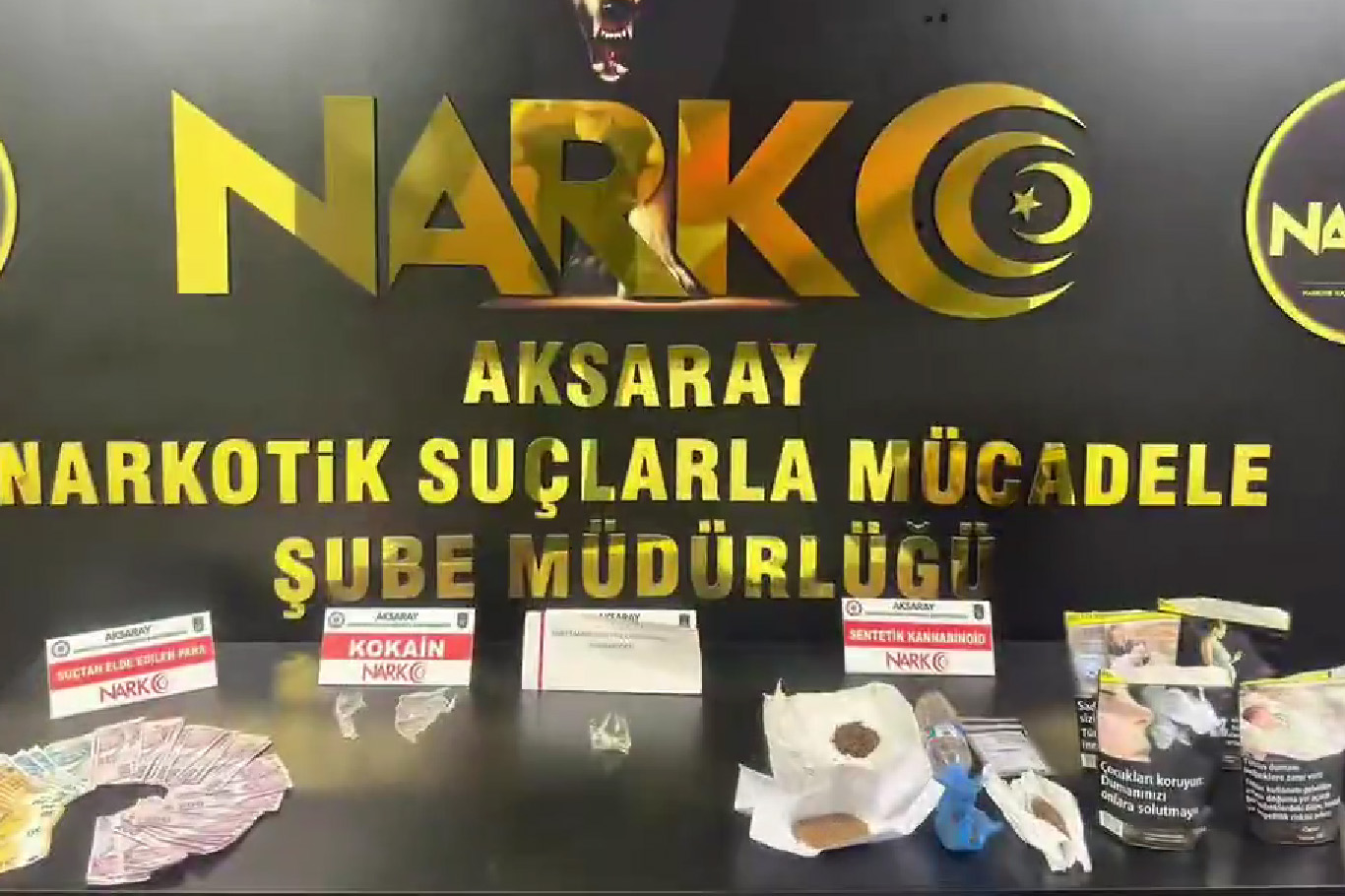 Aksaray’da uyuşturucu operasyonu: 10 tutuklama