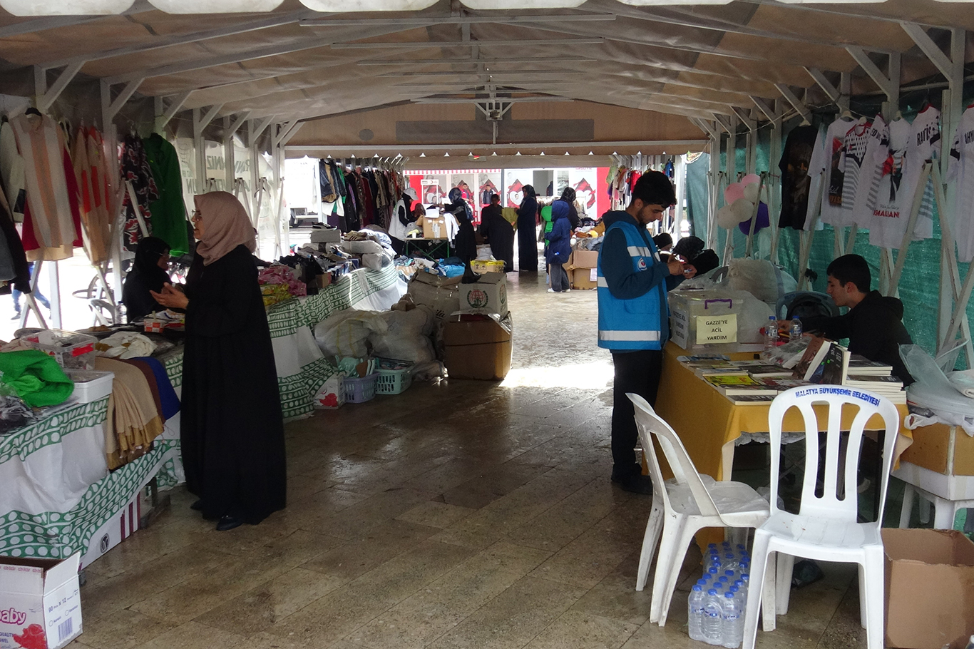 Umut Kervanı'ndan Gazze ve Malatya'daki ihtiyaç sahipleri yararına kermes