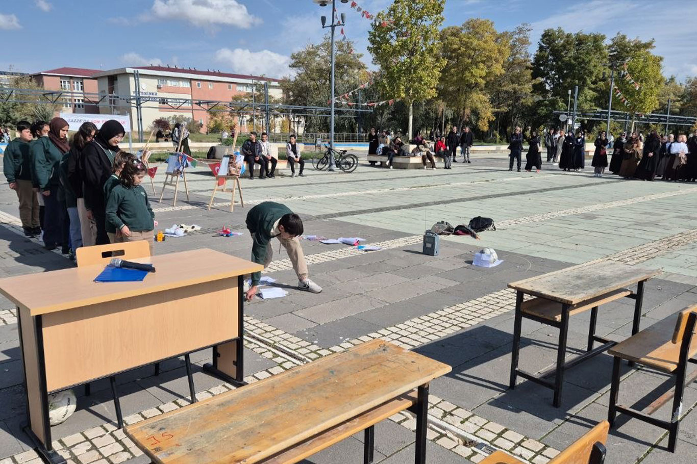 Gazze’de yarım kalan hayaller Van’da sahneye taşındı