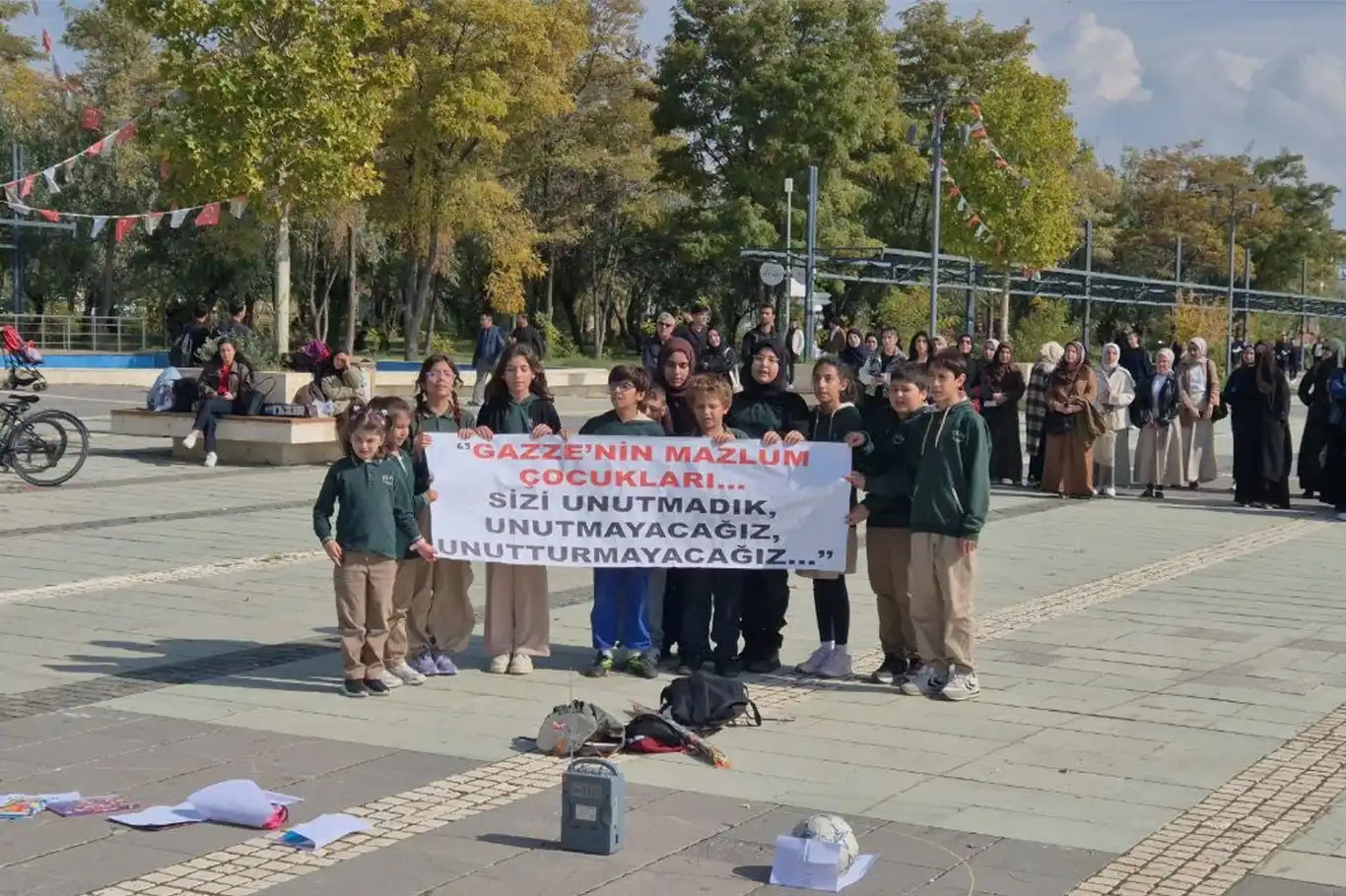 Gazze’de yarım kalan hayaller sahneye taşındı