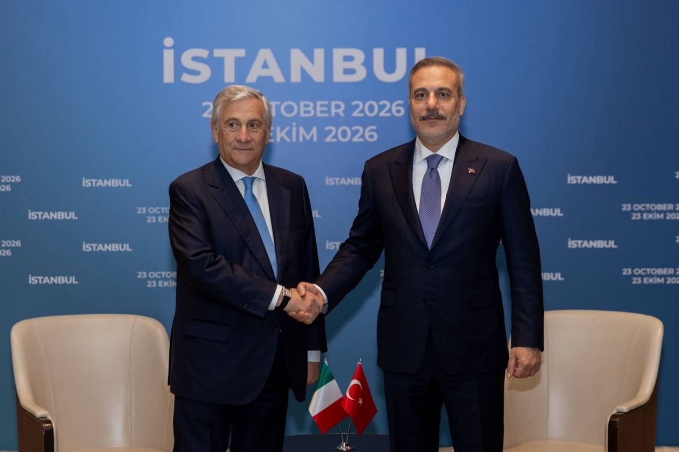Fidan, Tajani discuss regional issues in Istanbul
