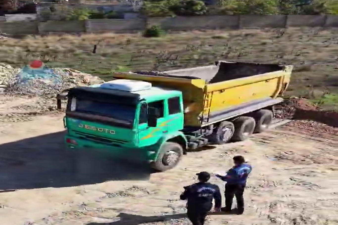 Gaziantep'te kaçak hafriyat dökenlere ceza uygulandı