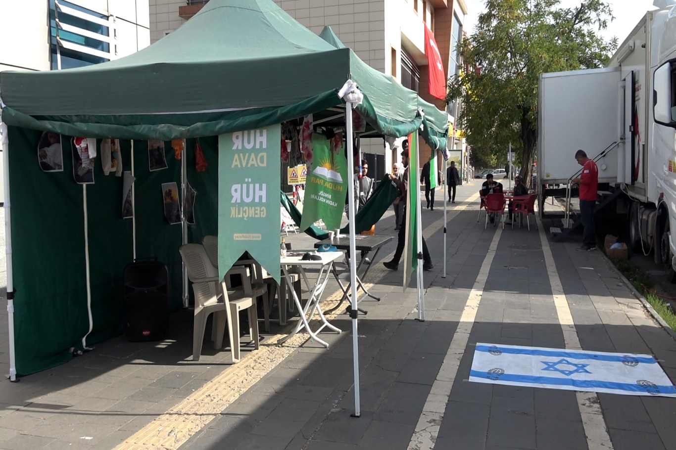 HÜDA PAR Bingöl İl Gençlik Kolları’ndan Gazze’ye destek 