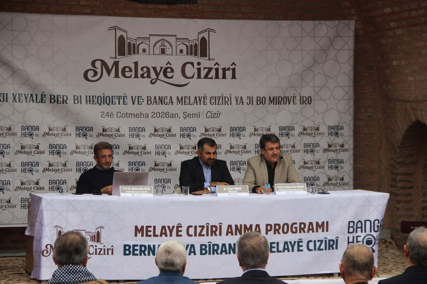 Prof. Dr. Mehmet Zahir Ertekin, Melayê Cizîrî'yi ve ilahi aşkı anlattı