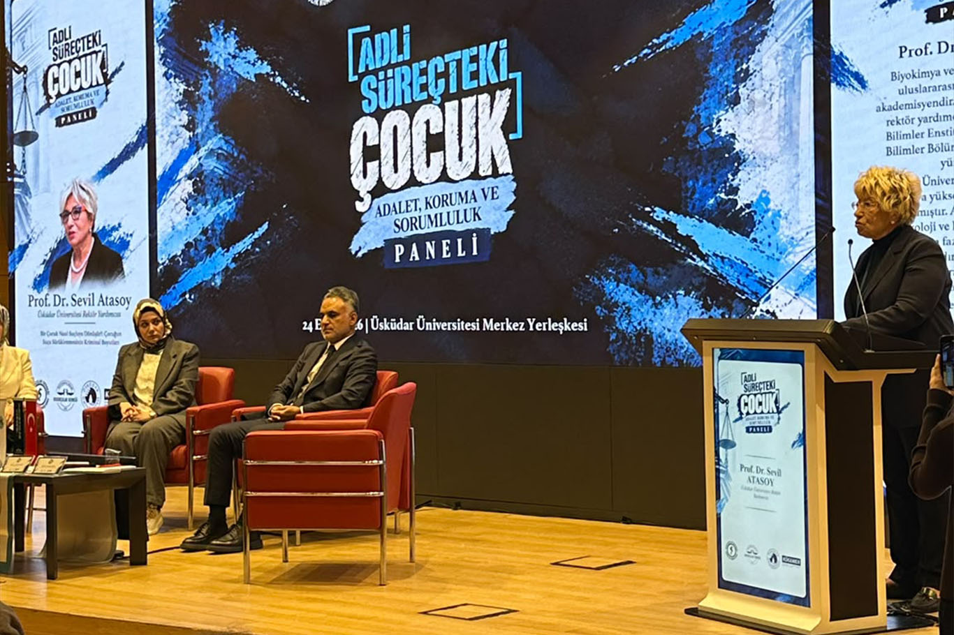 İstanbul'da "Adli Süreçteki Çocuk: Adalet, Koruma ve Sorumluluk" paneli gerçekleştirildi