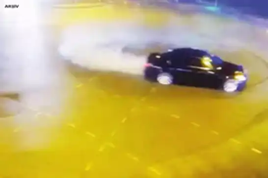 Drift atan sürücüye 140 bin TL ceza uygulandı, ehliyetine el konuldu 